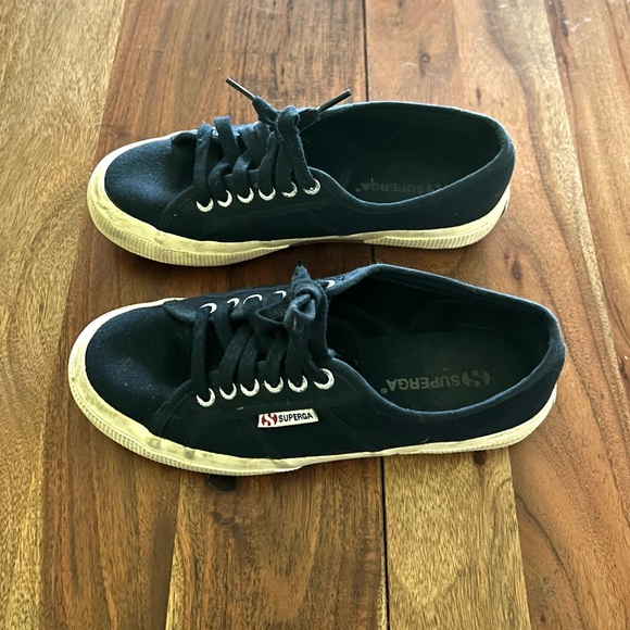 Classic Navy Superga Sneakers - Picture 2 of 5